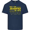 Gildan Che Gli Anni 70 Siano Con Te T-Shirt Sci-Fi Da Uomo In Cotone Leggero
