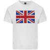 Gildan T-Shirt In Cotone Leggero Con Bandiera Union Jack Del Regno Unito