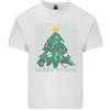 Gildan Fitness Merry Fitmas Albero Di Natale Palestra Uomo T-Shirt Cotone