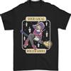 Gildan T-Shirt Divertente Roller Ghoul Per Halloween In Cotone 100%