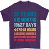 Gil dan 51st Compleanno 51 Età T-Shirt 100% Cotone