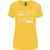 Gildan Ciclismo Vs Auto Ciclista Ambiente Divertente T-Shirt Donna Taglio Ampio