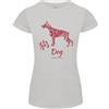 Gildan Cinese Zodiac Shengxiao Anno Del Cane T-Shirt Donna Taglia Piccola