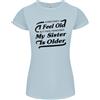 Gildan La Mia Sorella Ha 30 Anni 40 Anni 50 Anni Compleanno T-Shirt Donna Taglio Petite