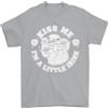 Gildan San Patrizio Giorno Kiss Me Im A Piccolo Bit Irlandese T-Shirt 100% Cotton