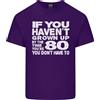 Gildan T-Shirt Divertente In Cotone Per Uomini Per Il 80° Compleanno Di 80 Anni
