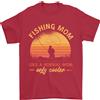 Gildan Pesca Mamma Like A Normale But Cooler T-Shirt 100% IN Cotone