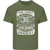 Gildan Primo 30 Years Of Childhood Divertente 30th Compleanno Uomo Luce Cotone T-Shirt