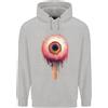 lovetshirts Eyesicle Horror Hangover Eye Gotico Demone Felpa Da Uomo 80% Cotone