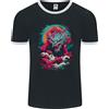 Fruit of the Loom T-Shirt Ringer Da Uomo Fantasy Fire Dragon 6 FotL
