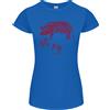 Gildan Cinese Zodiac Shengxiao Year Of The Pig Donna Minuta Taglio T-Shirt