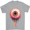 Gildan Eyesicle Horror Hangover Eye Gotico Demone T-Shirt 100% Cotone