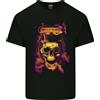 Gildan T-Shirt In Cotone Leggero Steampunk Con Teschio Ruggine E Vapore Da Uomo