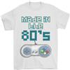 Gil dan Made IN The 80's Divertente Compleanno da Uomo Retrò T-Shirt 100% Cotone