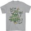 Gil dan Un Cane Weeing Su Un Albero di Natale Divertente T-Shirt 100% Cotone