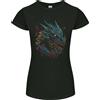 Gildan Mitico Dragon Fantasia Donna Minuta Taglio T-Shirt
