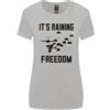 Gildan T-Shirt Donna Freedom Parachute Regiment Para 1 2 3 4 10 Taglio Più Ampio