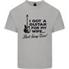 Gildan Chitarra per My Wife Migliore Swap Ever Chitarrista Uomo Cotone Leggero T-Shirt