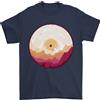 Gil dan T-Shirt Da Uomo In Cotone 100% Con Design Di Montagne In Vinile