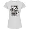 Gildan Scegli Il Tuo Veleno Birra Alcol Scheletro Teschio T-Shirt Donna Taglio Petite