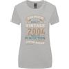 Gildan T-Shirt Da Donna Vintage Per Il 22° Compleanno Premium 2004 A Taglio Ampio