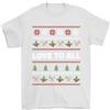 Gildan T-Shirt Hippy Da Uomo Natale Amore A Tutti Xmas Pace 100% Cotone