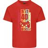 Gildan 41st Compleanno 1985 Uomo Divertente Livello Sbloccato 41 Età Gioco T-Shirt
