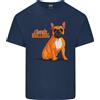 Gildan Illustrazione Di Bulldog Francese T-Shirt Leggera In Cotone Per Uomo