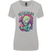 Gildan Tutti Pazzi Qui Magia Aliena Funghi Magici T-Shirt Donna Taglio Ampio