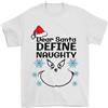Gildan Caro Babbo Natale Definisci Cattivo Maglietta Divertente Da Uomo 100% Cotone