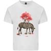 Gildan T-Shirt Acquerello Zebra E Albero Per Bambini