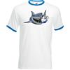 Fruit of the Loom Dove Sono Tutti The Sharks Uomo Divertente Immersioni T-Shirt Kit Equipment Sub