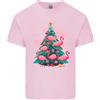 Gildan T-Shirt Di Bambini Con Albero Di Natale Flamingo