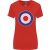 Gildan Mod Logo Scooter Motociclista Raf Reale Air Force Donna più Ampia Taglio T-Shirt