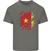 Gildan Bandiera Del Camerun Cameroonian Day Calcio T-Shirt Leggera In Cotone