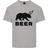 Gildan T-Shirt Divertente Con Orso Di Birra Animale In Cotone Leggero Per Uomo