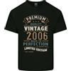 Gildan T-Shirt Cotone Uomo Vintage 20° Compleanno 2006