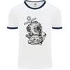 Fruit of the Loom Immersioni Ancora Diver Vela Marinaio Uomo Ringer