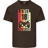 19th Compleanno 2007 Uomo Divertente Livello Sbloccato 19 Età Gioco T-Shirt