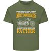 Gildan Essere Un Padre Biker Moto Maglietta Leggera In Cotone Per Uomo
