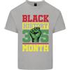 Gildan Nero Storia Mese Vive Materia Africano T-Shirt Bambini