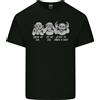 Gildan Cuffie DJ Drum And Bass Monkeys Maglietta Musicale Bambini