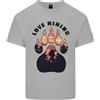 Gildan Love Hiking Bear Paw Trekking Hike Outdoors Mens Light Cotton T-Shirt