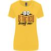 Gildan T-Shirt Divertente Per Donne Con Taglio Ampio 80 Anni 80 È Il Nuovo 21