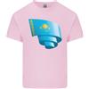 Gildan Arricciato Kazakhstan Bandiera Kazaco Giorno Calcio Uomo Cotone Leggero T-Shirt