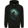 Awdis Felpa Con Cappuccio Per Bambini Grim Reaper Skull Biker Motorcycle 17