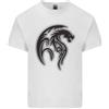 Gildan Nero Tribale Stile Tatuaggio Dragon T-Shirt Bambini