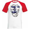 Fruit of the Loom Israele T-Shirt Uomo Palestra Calcio Bandiera Indipendenza Giorno Ebrei Mma