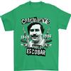 Gildan Pablo Escobar Crime Pays Maglietta Uomo 100% Cotone