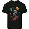 Gildan Cosmic Swing Fantasia Astronauta IN Spazio Pianeti Uomo Cotone Leggero T-Shirt